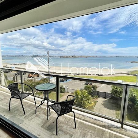 Luxury T3 Standing 2 - Vue Mer Exceptionnelle 180 Larmor-Plage Eksteriør bilde
