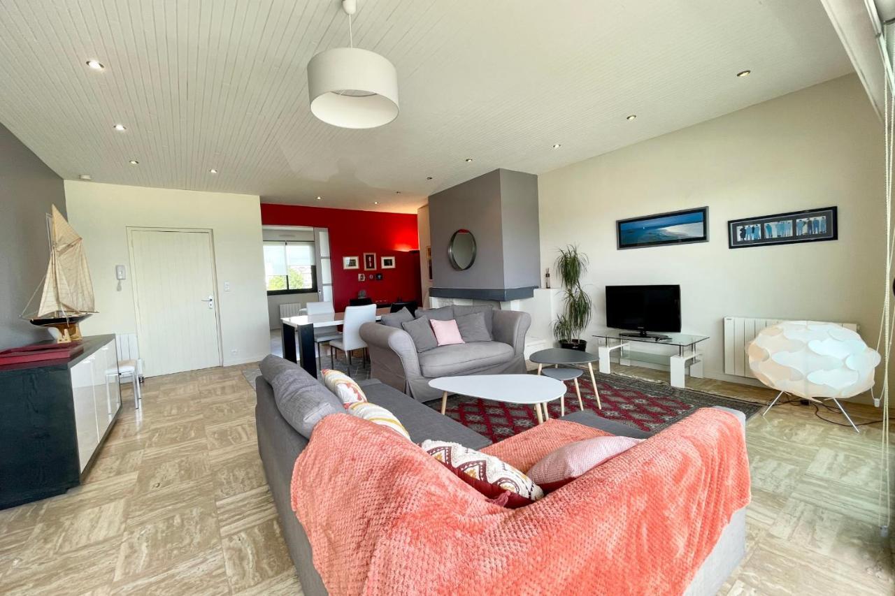 Luxury T3 Standing 2 - Vue Mer Exceptionnelle 180 Larmor-Plage Eksteriør bilde