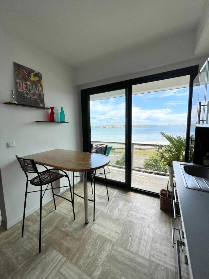 Luxury T3 Standing 2 - Vue Mer Exceptionnelle 180 Larmor-Plage Eksteriør bilde