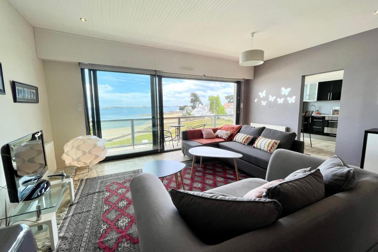 Luxury T3 Standing 2 - Vue Mer Exceptionnelle 180 Larmor-Plage Eksteriør bilde
