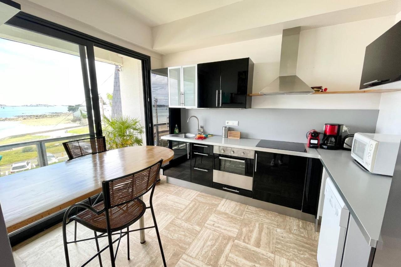 Luxury T3 Standing 2 - Vue Mer Exceptionnelle 180 Larmor-Plage Eksteriør bilde