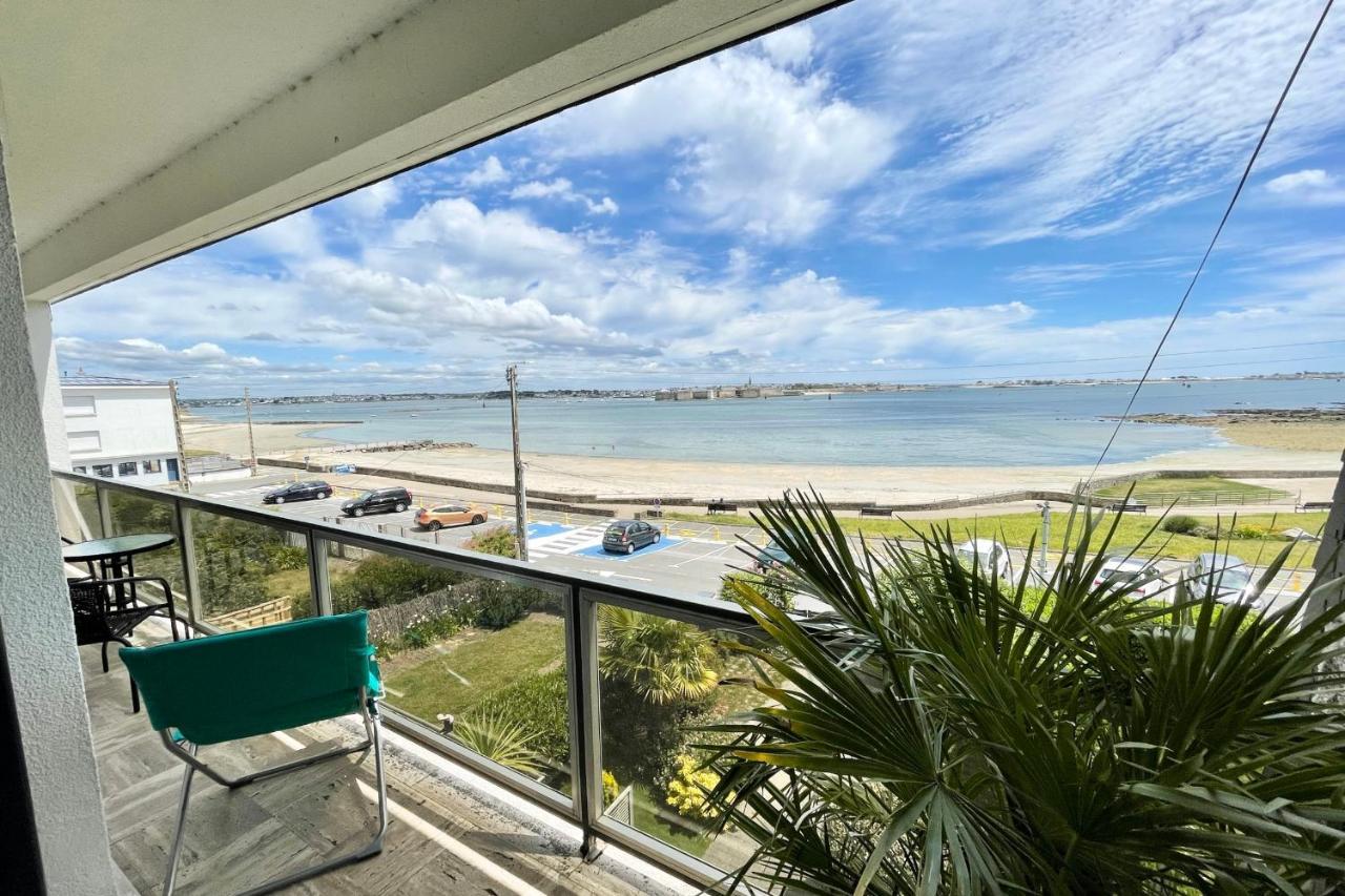 Luxury T3 Standing 2 - Vue Mer Exceptionnelle 180 Larmor-Plage Eksteriør bilde