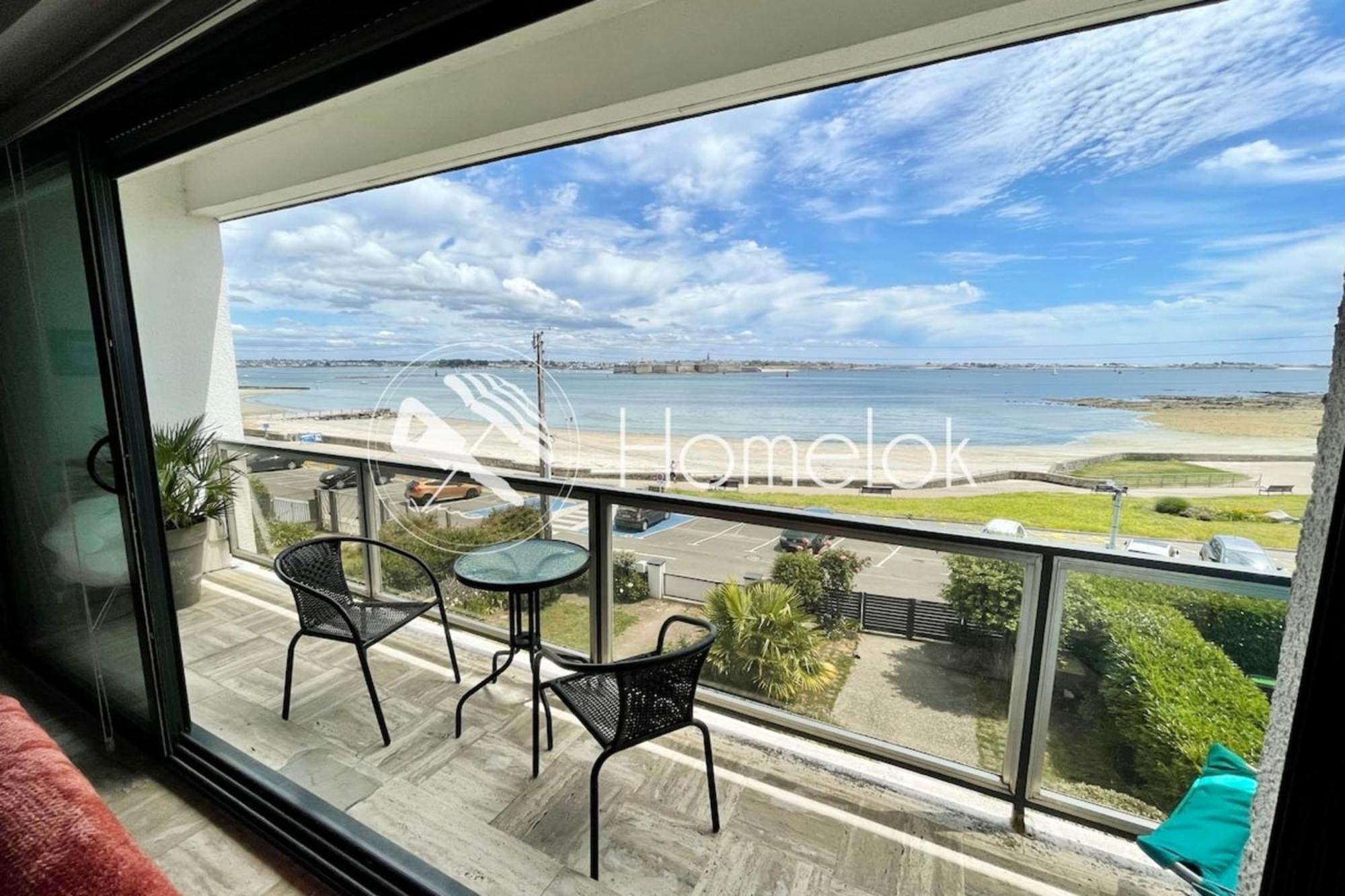 Luxury T3 Standing 2 - Vue Mer Exceptionnelle 180 Larmor-Plage Eksteriør bilde